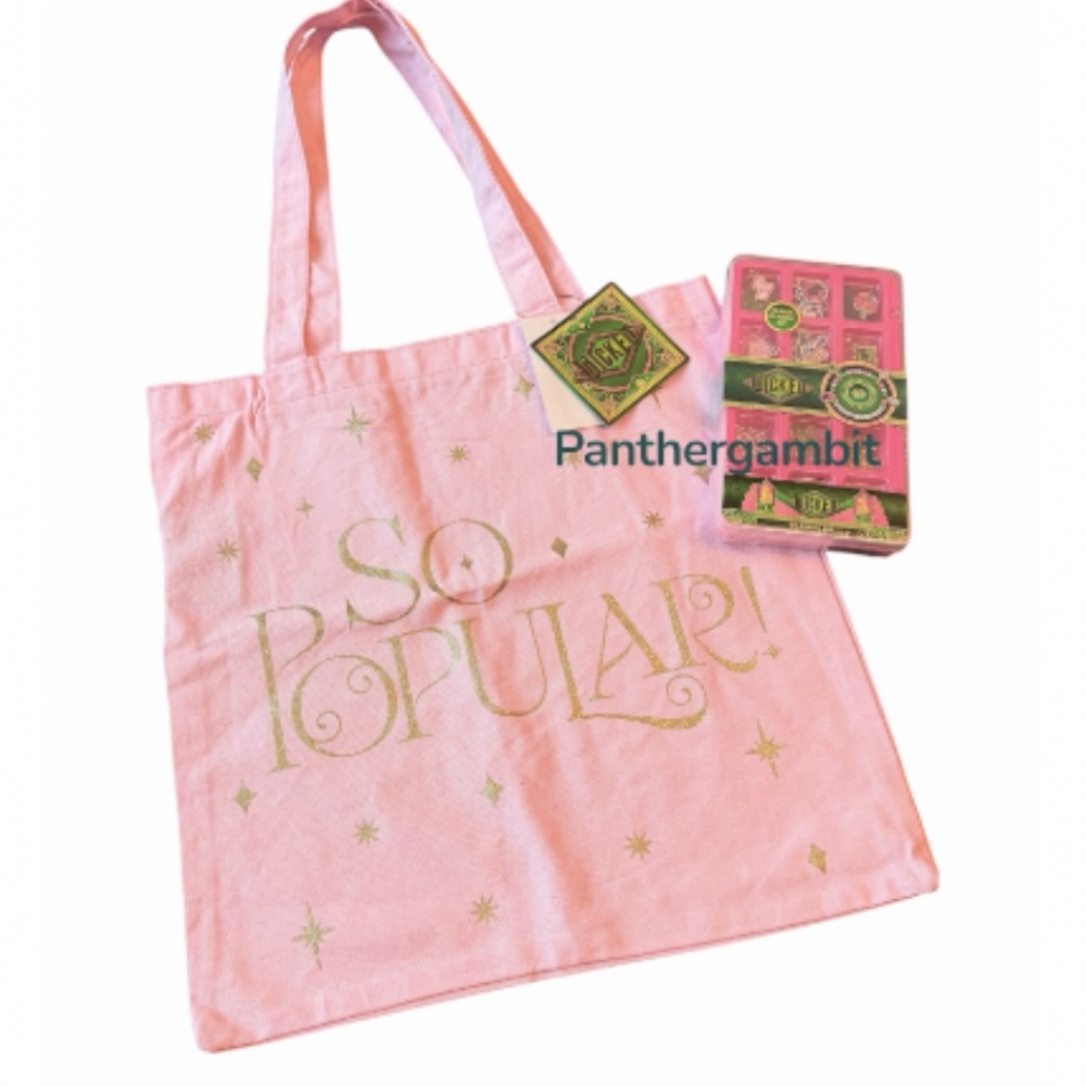 Wicked Popular Glinda tote and DIY Bead Bead Bracelet Set New